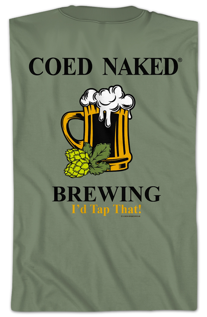 Brewing Coed Naked T-Shirt