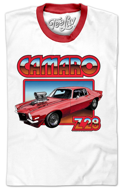 Camaro Z28 Chevrolet Ringer Shirt