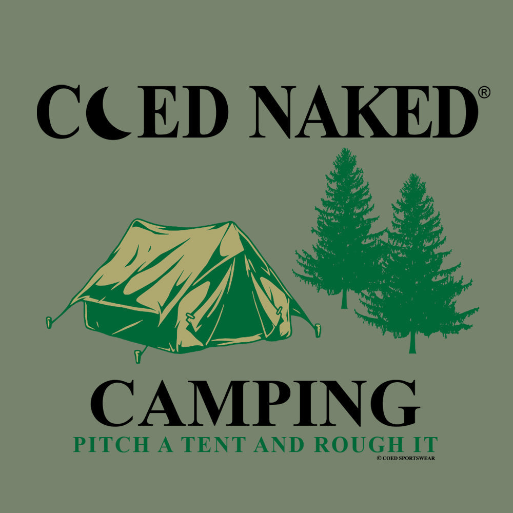 Camping Coed Naked T-Shirt