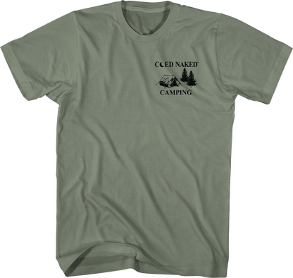 Camping Coed Naked T-Shirt