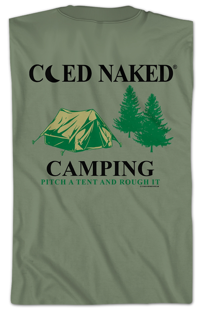 Camping Coed Naked T-Shirt