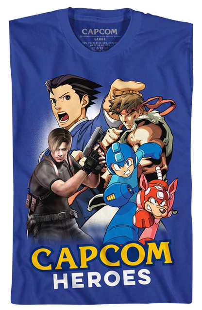 Capcom Heroes T-Shirt