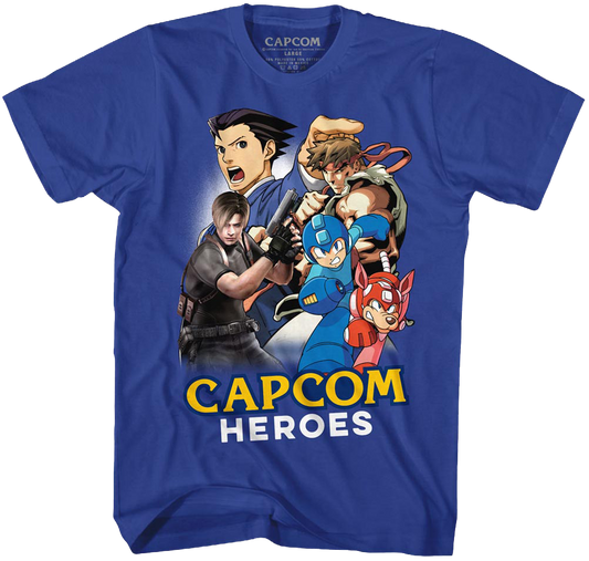 Capcom Heroes T-Shirt