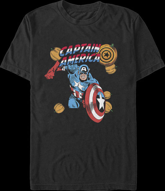 Captain America Halloween Marvel Comics T-Shirt