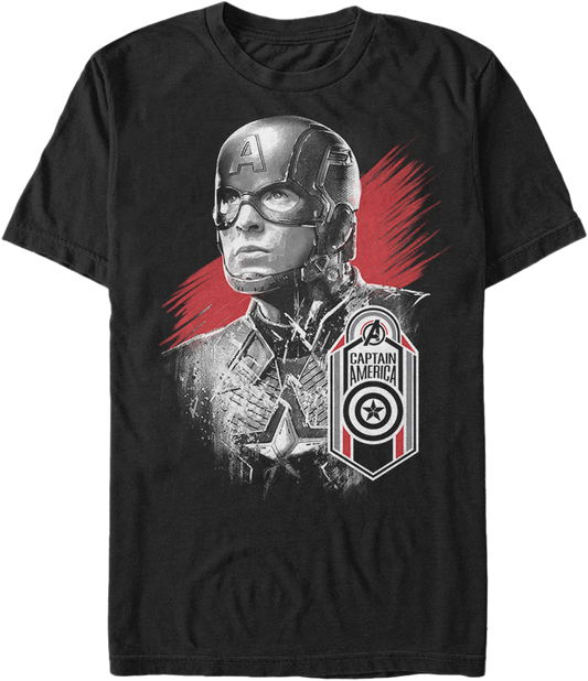 Captain America Tag Avengers Endgame T-Shirt