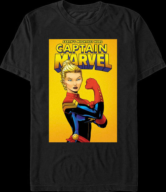 Captain Marvel We Can Do It Marvel Comics T-Shirt