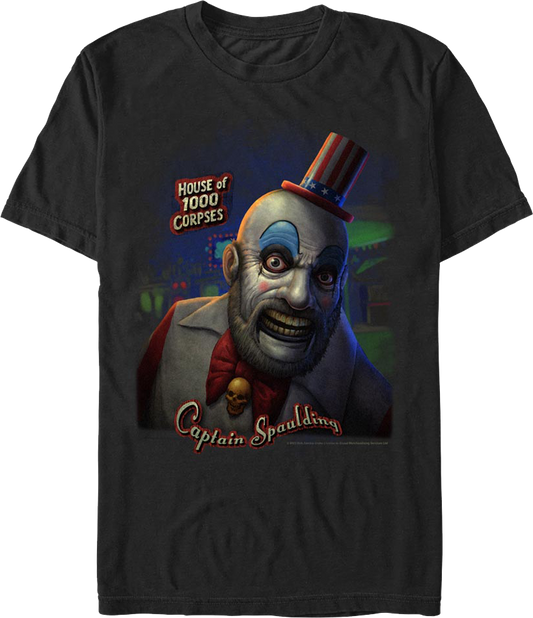 Captain Spaulding House Of 1000 Corpses T-Shirt