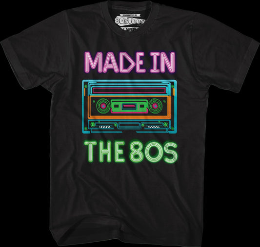 Cassette Tape Made In The 80s T-Shirt
