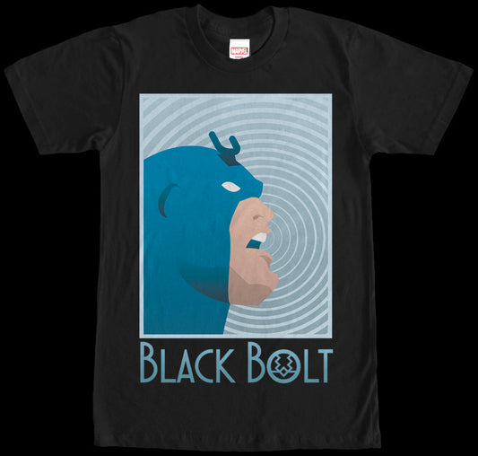 Channeling Powers Black Bolt T-Shirt