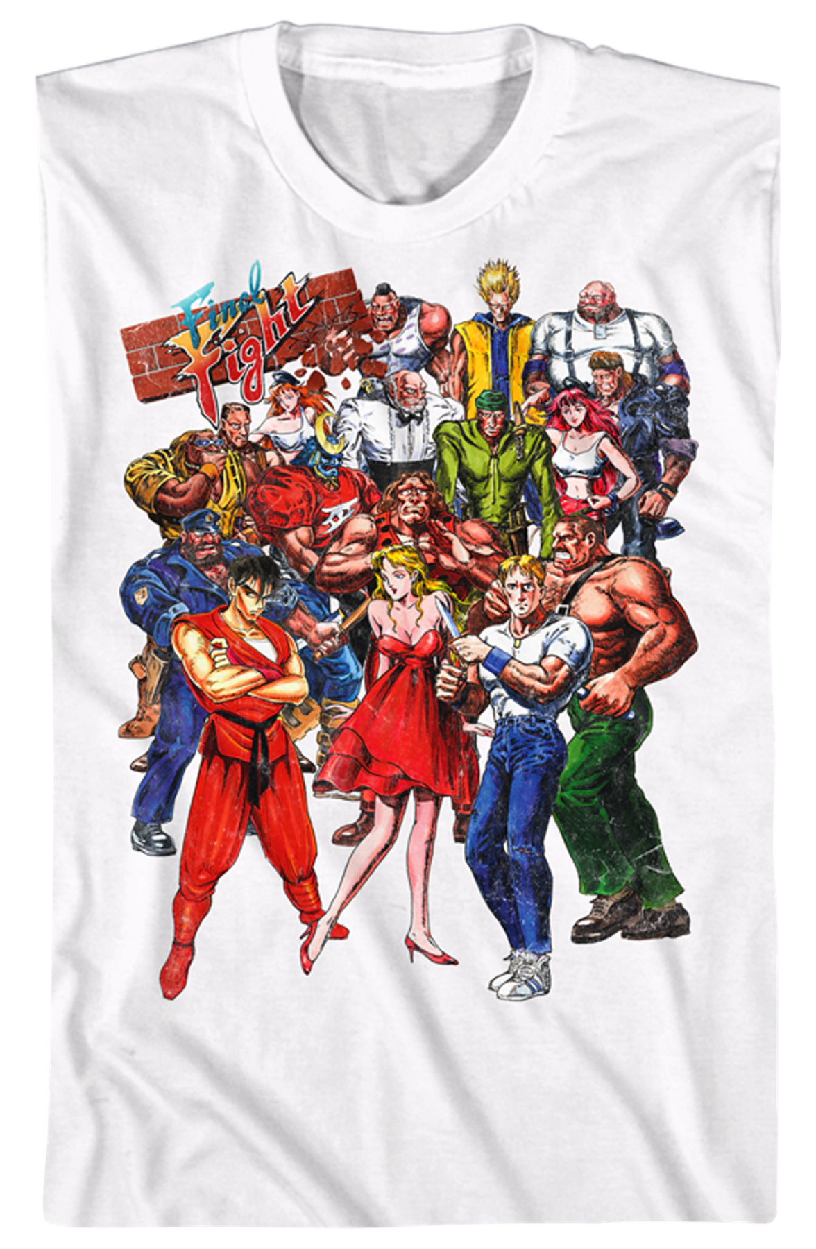 Characters Final Fight T-Shirt