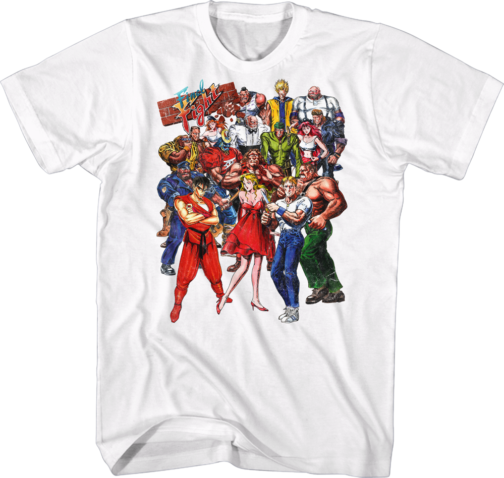 Characters Final Fight T-Shirt