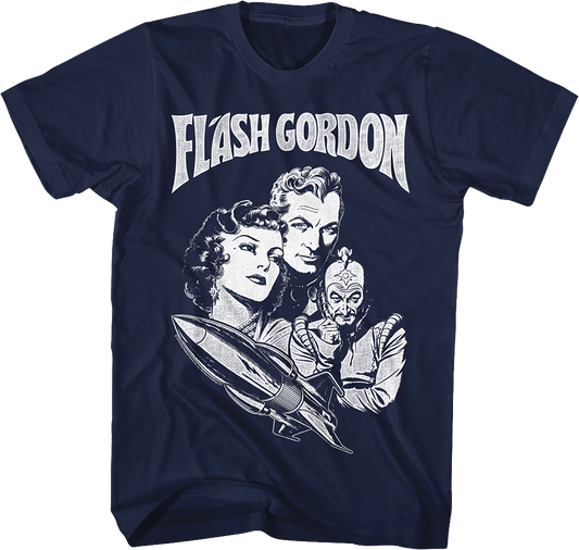 Characters Rocket Flash Gordon T-Shirt