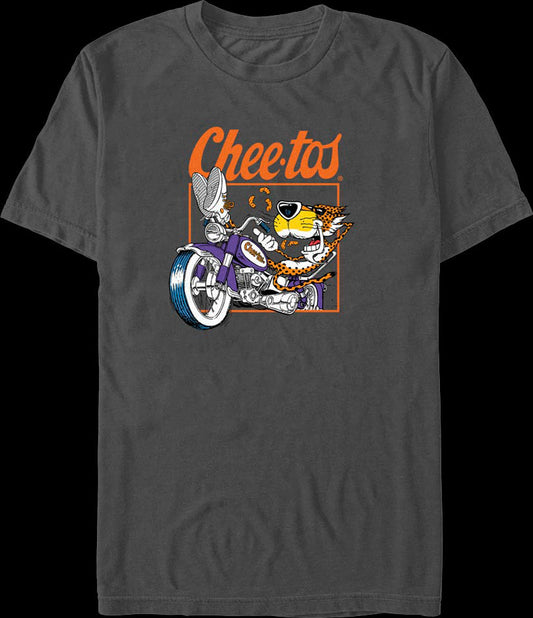Chester Cheetah Motorcycle Cheetos T-Shirt