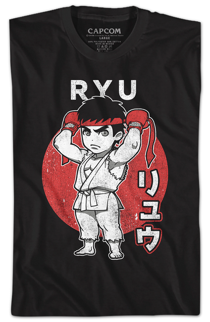 Chibi Ryu Street Fighter T-Shirt