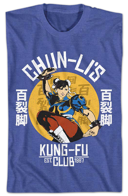 Chun-Li's Kung-Fu Club Street Fighter T-Shirt