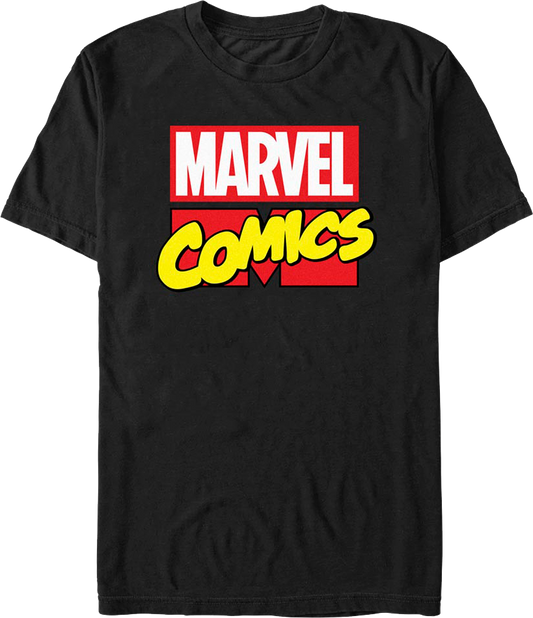 Classic Logo Marvel Comics T-Shirt