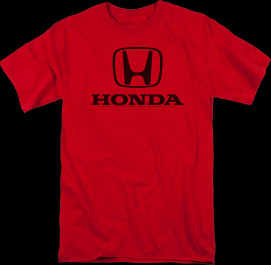 Classic Red Logo Honda T-Shirt