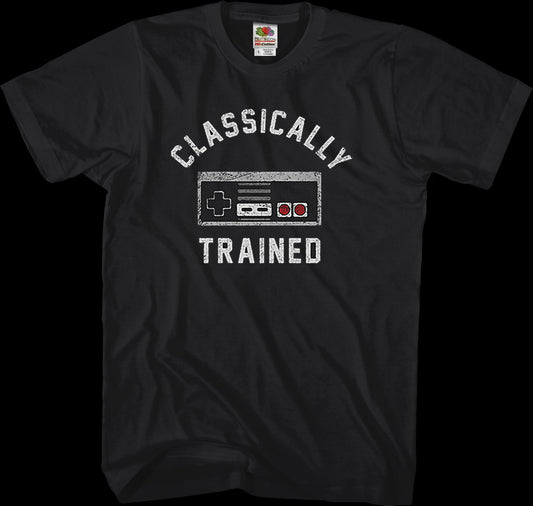 Classically Trained NES Controller Shirt