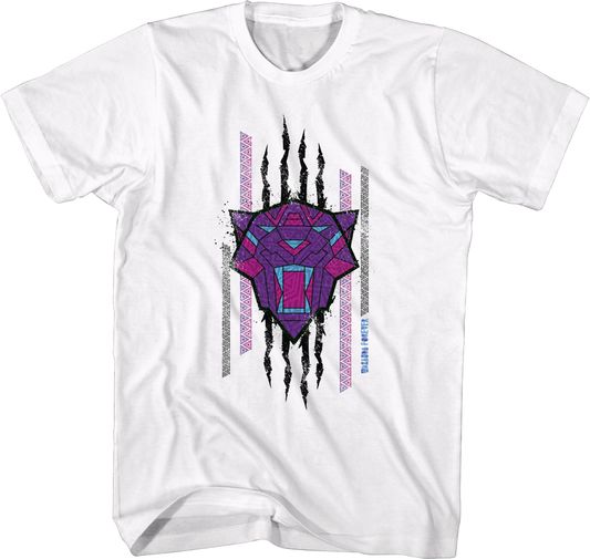 Clawed Sketch Black Panther Wakanda Forever Marvel Comics T-Shirt