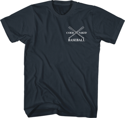 Baseball Coed Naked T-Shirt