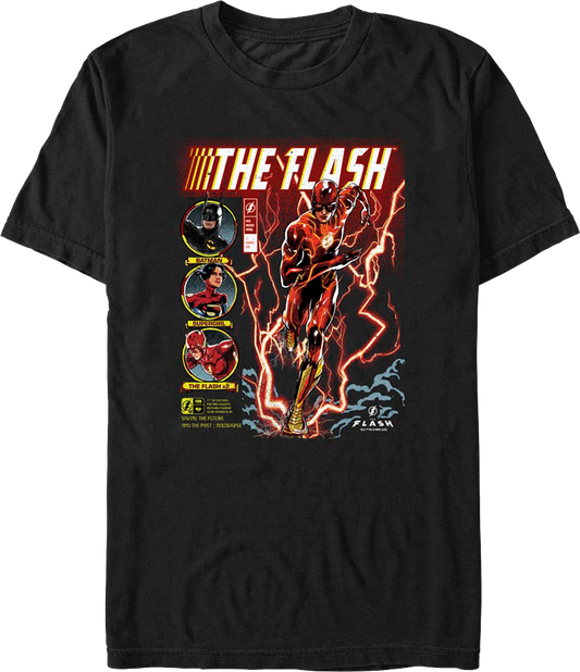 Comic Book Cover The Flash T-Shirt