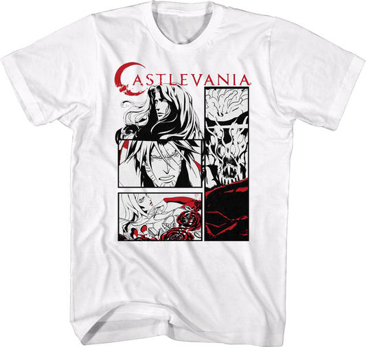 Comic Panels Castlevania T-Shirt