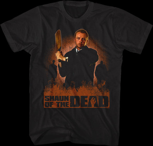 Cricket Bat Shaun Of The Dead T-Shirt