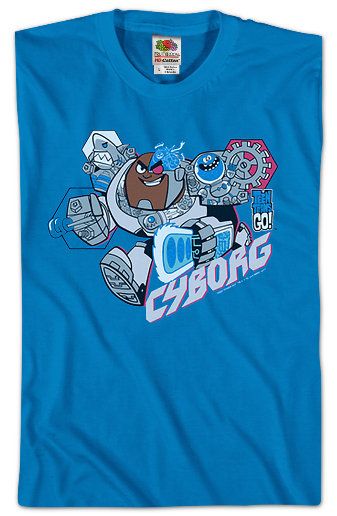 Cyborg Teen Titans Go T-Shirt