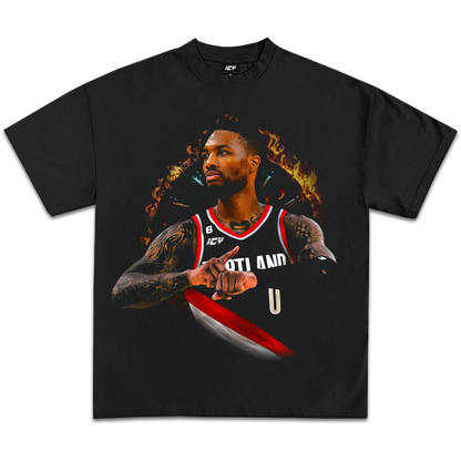 Damian Lillard Icy Exclusive Graphic T-Shirt
