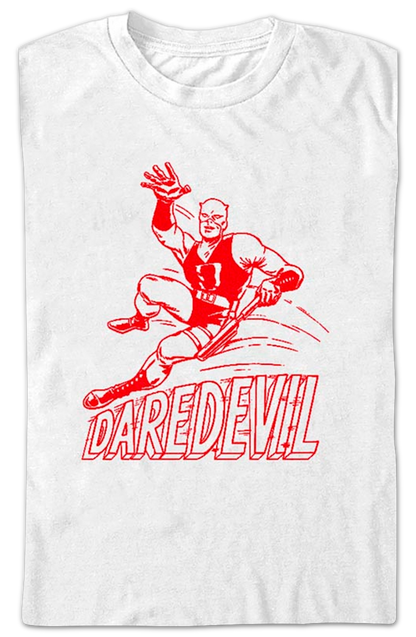 Daredevil Sketch Marvel Comics T-Shirt