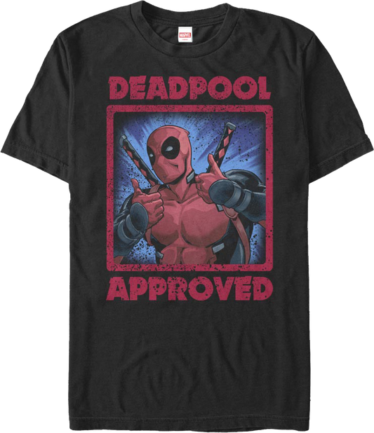 Deadpool Approved Marvel Comics T-Shirt