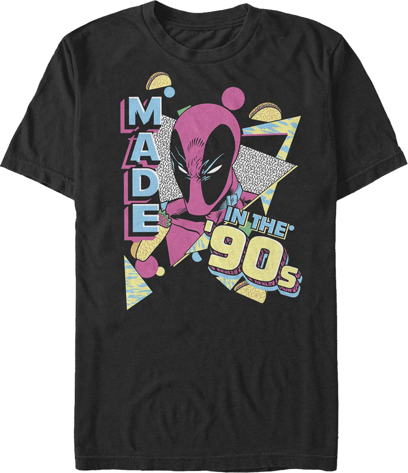 Deadpool Made In The '90s Marvel Comics T-Shirt