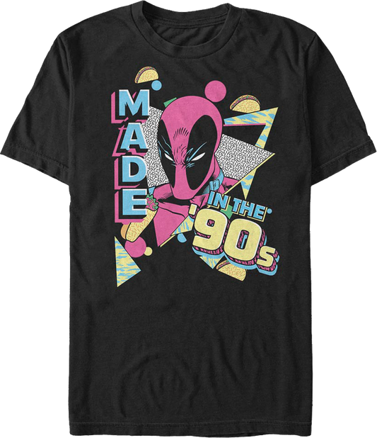 Deadpool Made In The '90s Marvel Comics T-Shirt