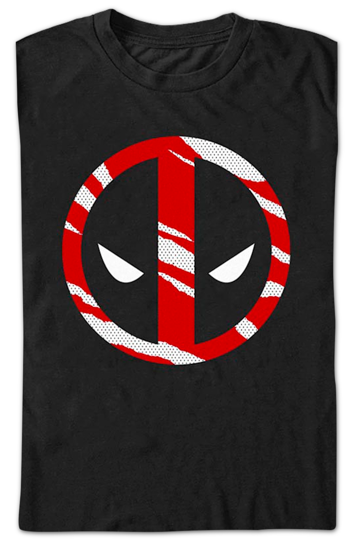 Deadpool Partially Colored Logo Marvel Comics T-Shirt