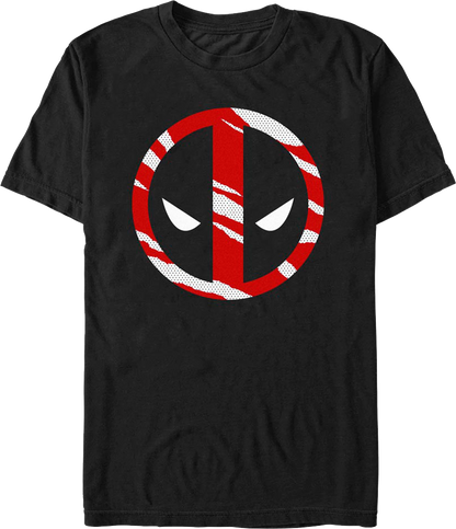 Deadpool Partially Colored Logo Marvel Comics T-Shirt