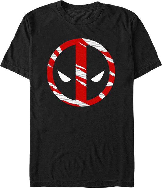 Deadpool Partially Colored Logo Marvel Comics T-Shirt