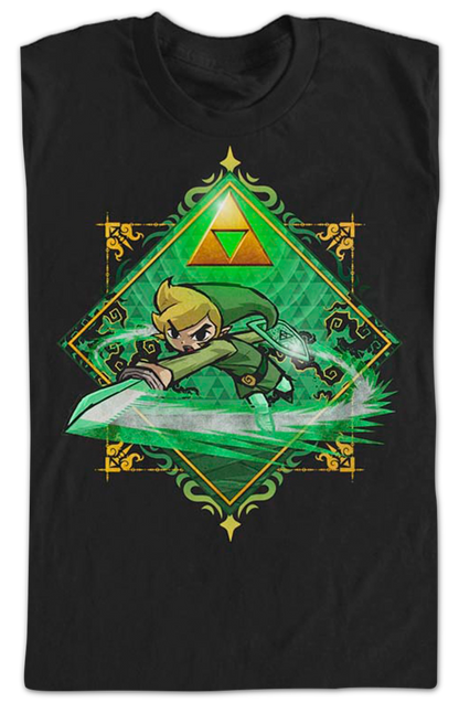 Diamond Master Sword Legend of Zelda Nintendo T-Shirt