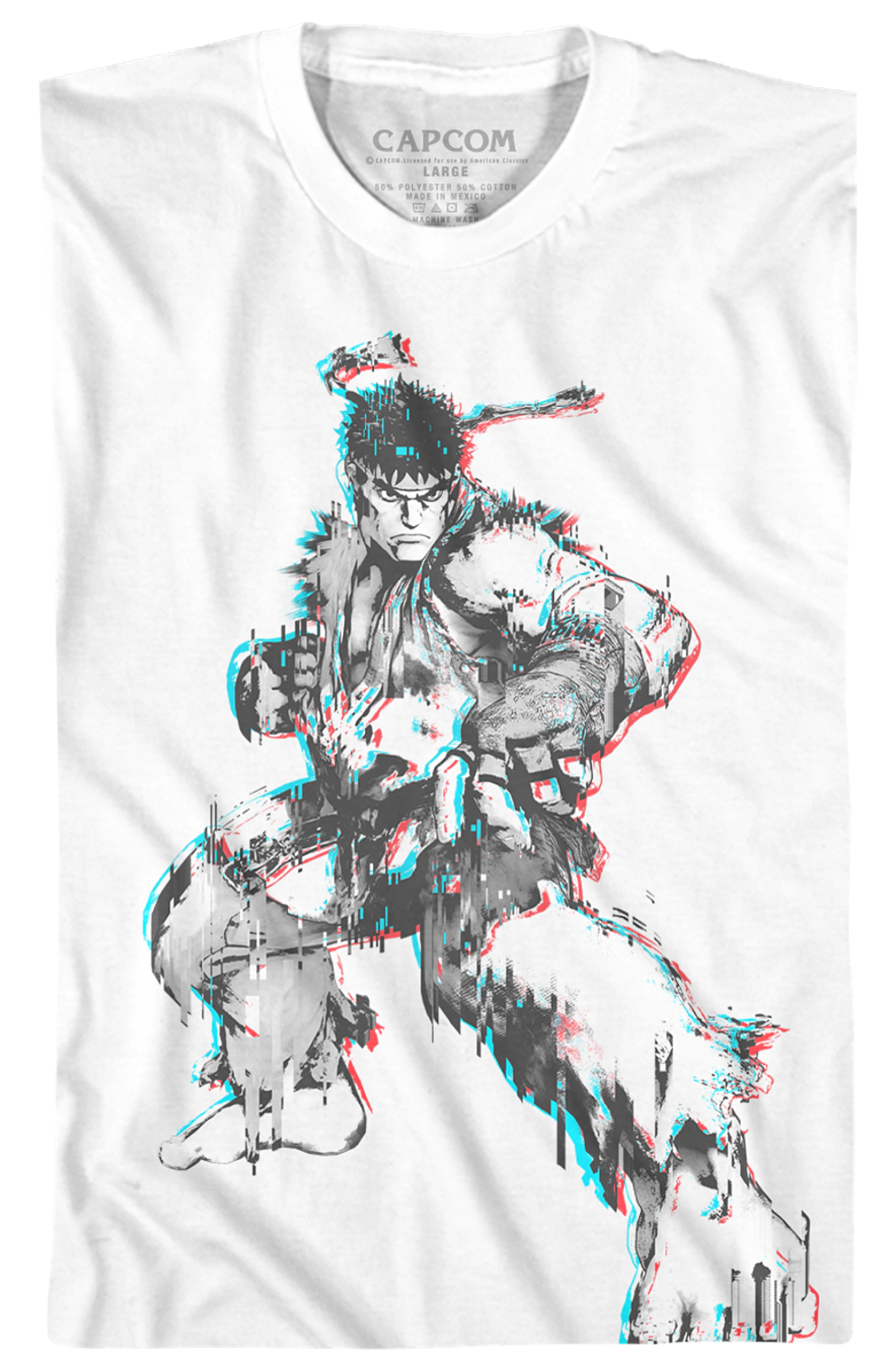 Distorted Ryu Street Fighter T-Shirt