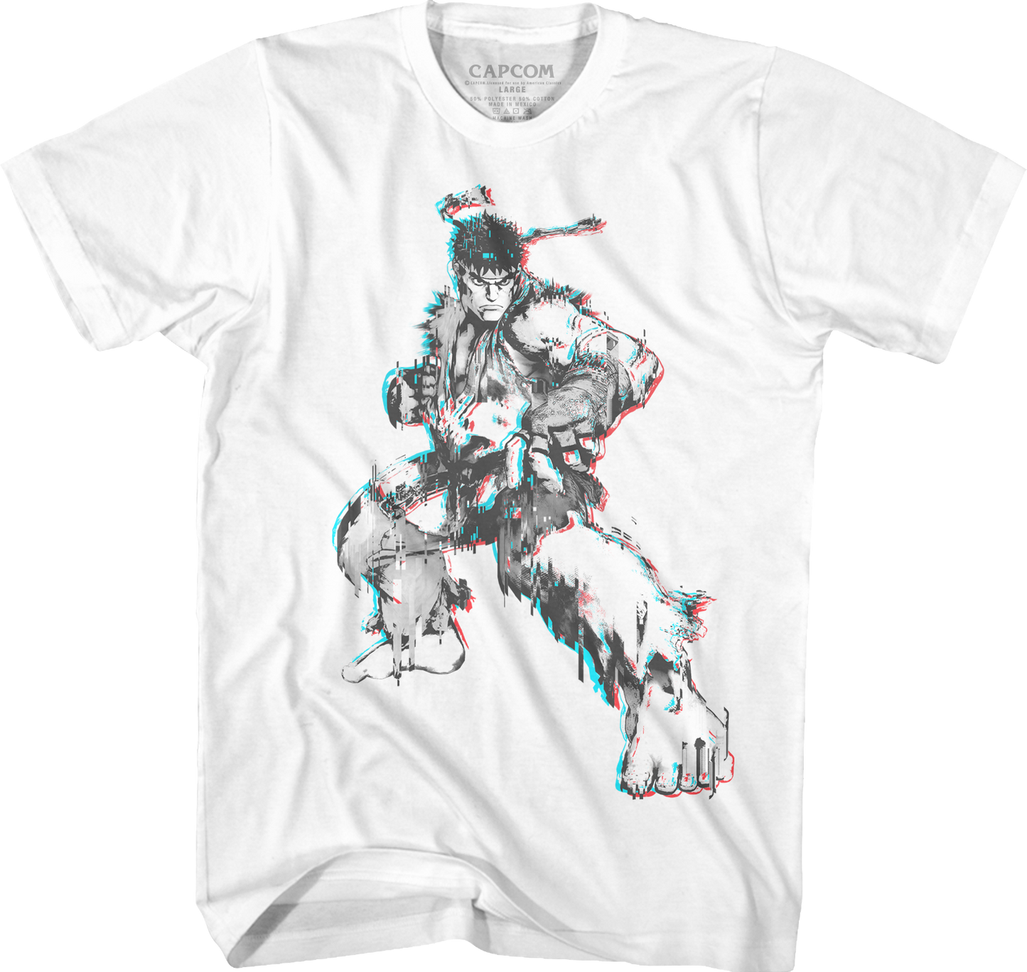 Distorted Ryu Street Fighter T-Shirt