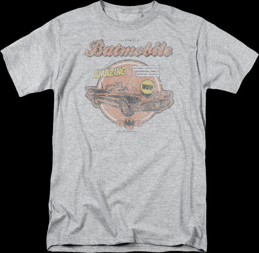 Distressed Batmobile DC Comics T-Shirt