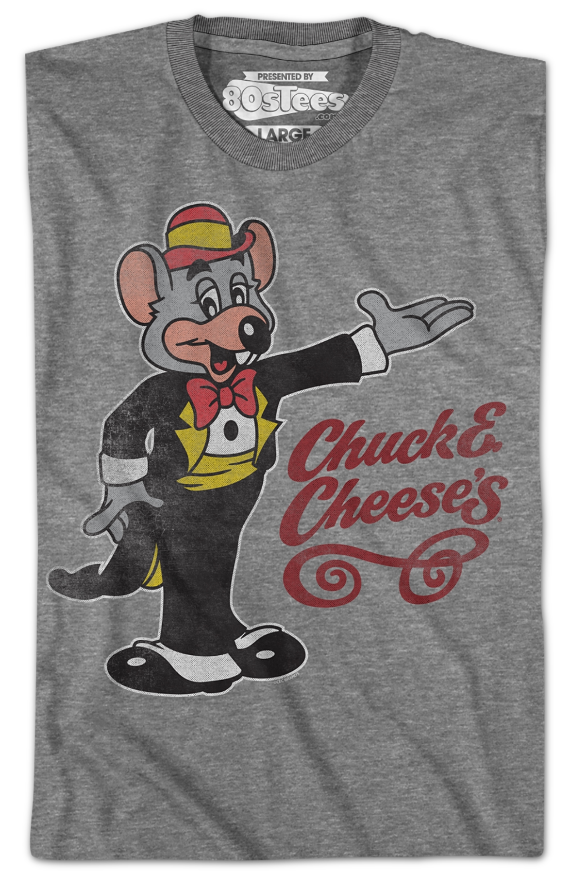 Distressed Chuck E. Cheese T-Shirt