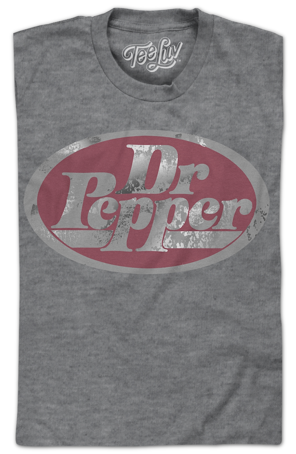 Distressed Classic Logo Dr. Pepper T-Shirt