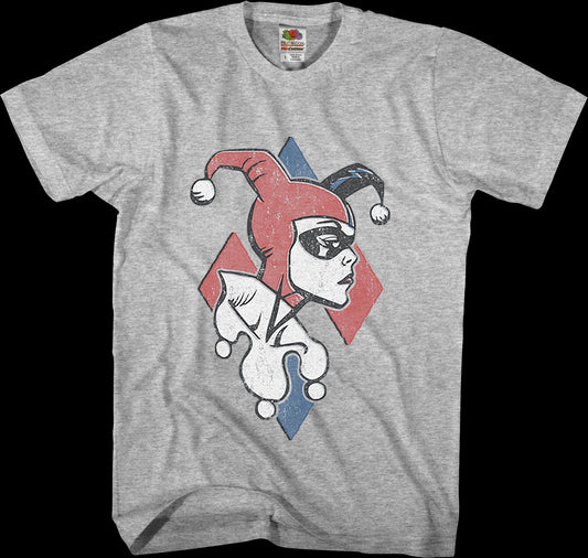 Distressed Harley Quinn DC Comics T-Shirt