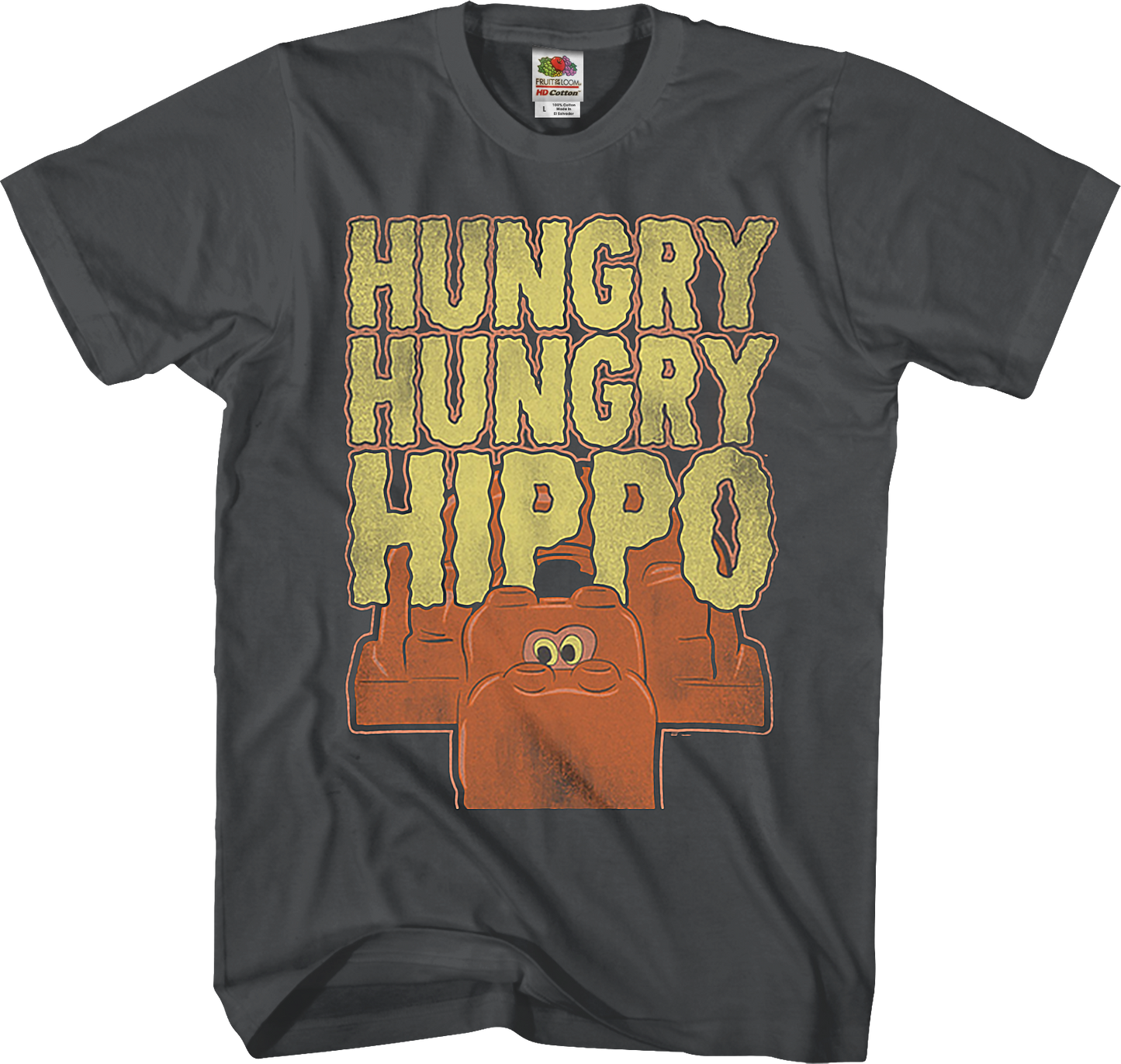 Distressed Hungry Hungry Hippo T-Shirt