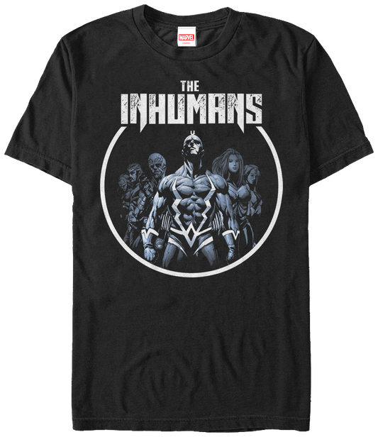 Distressed Logo Inhumans T-Shirt