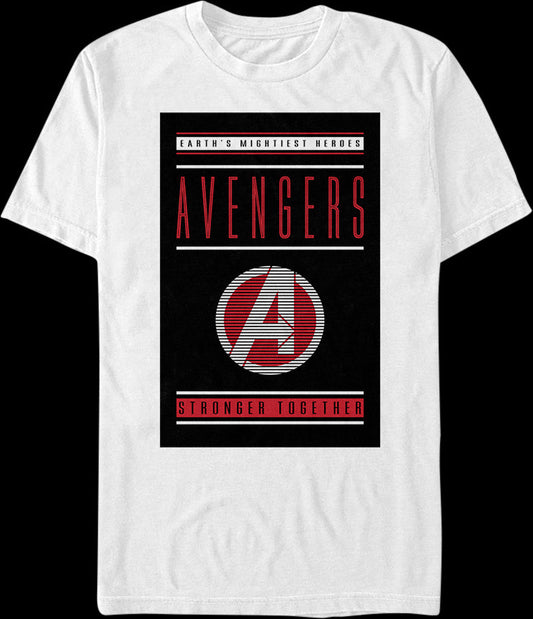 Earth's Mightiest Heroes Avengers Endgame T-Shirt