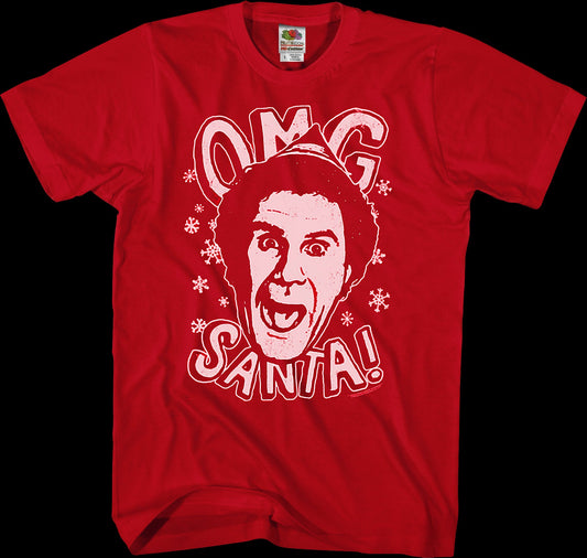 Elf OMG Santa T-Shirt