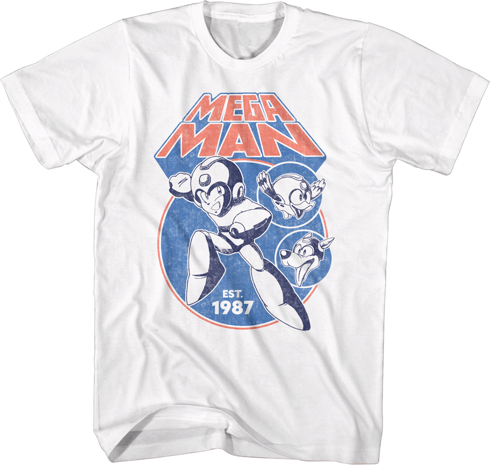 Est. 1987 Mega Man T-Shirt