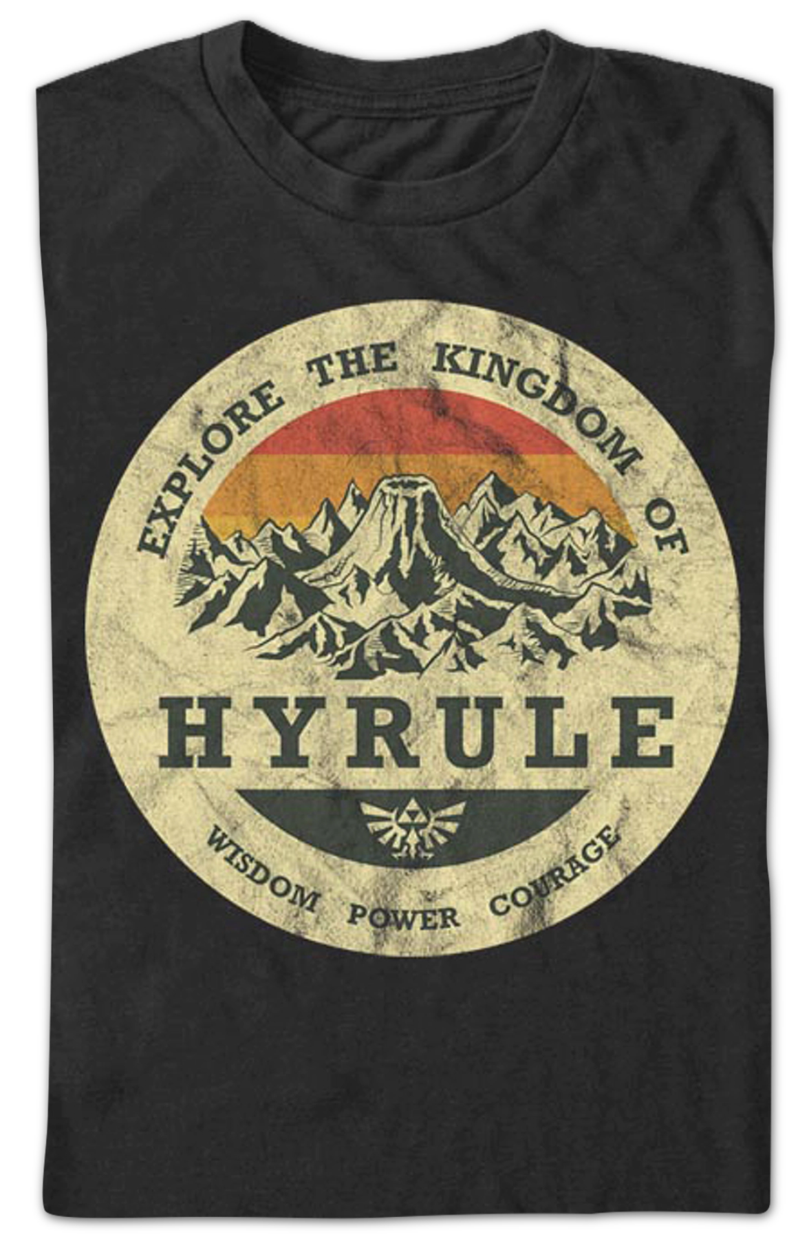 Explore the Kingdom of Hyrule Legend of Zelda T-Shirt