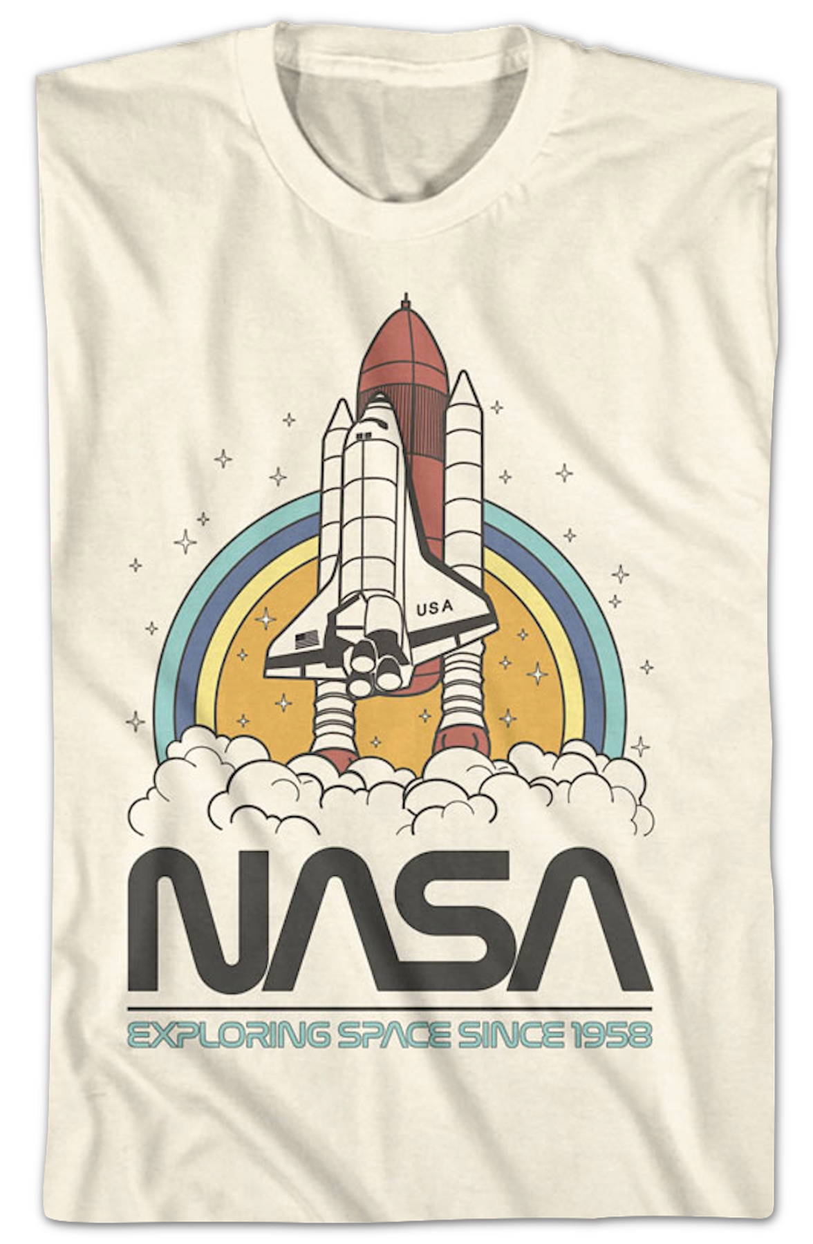Exploring Space Since 1958 NASA T-Shirt